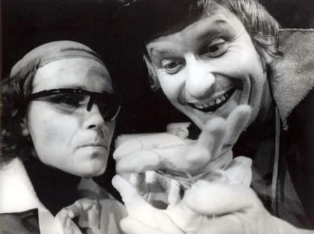 Sobar; Zugo in njegova senca (ob njem Brane Ivanc), foto arhiv SMG