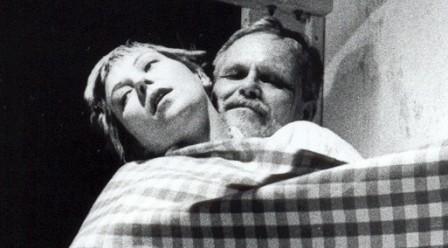 Alojz Kreuzberg; Tirza (Slast na ustih gozdnega demona) (ob njem Neda R. Bric), foto Dare Čekeliš