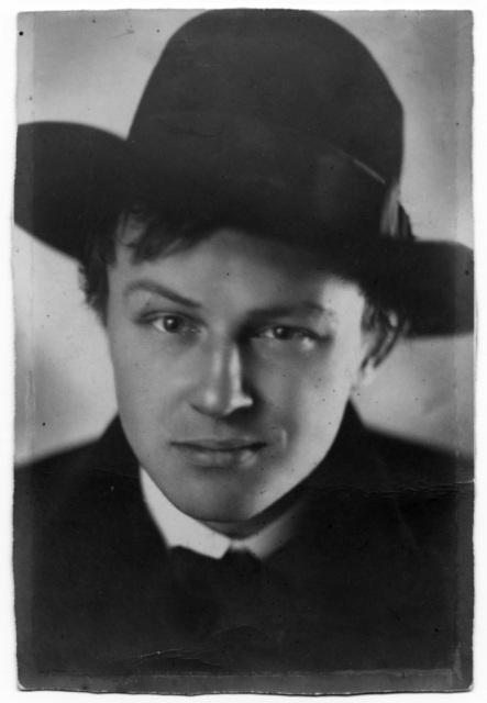 Bojan Stupica kot študent arhitekture, portret