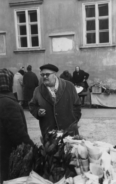 Bojan Stupica na ljubljanski tržnici